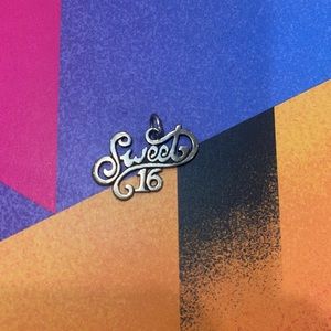 Sterling Silver Sweet 16 Pendant